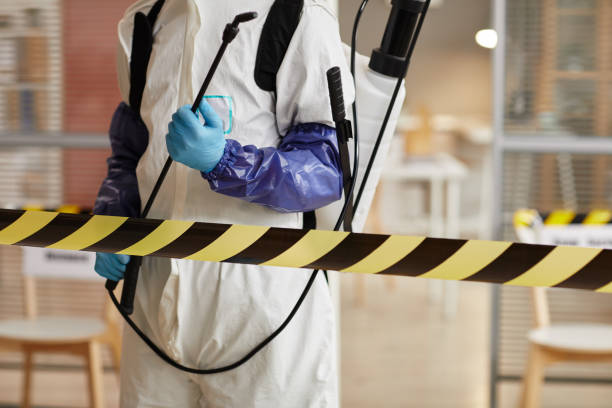 Professional Unattended Death Cleanup technician working in Jobstown, NJ